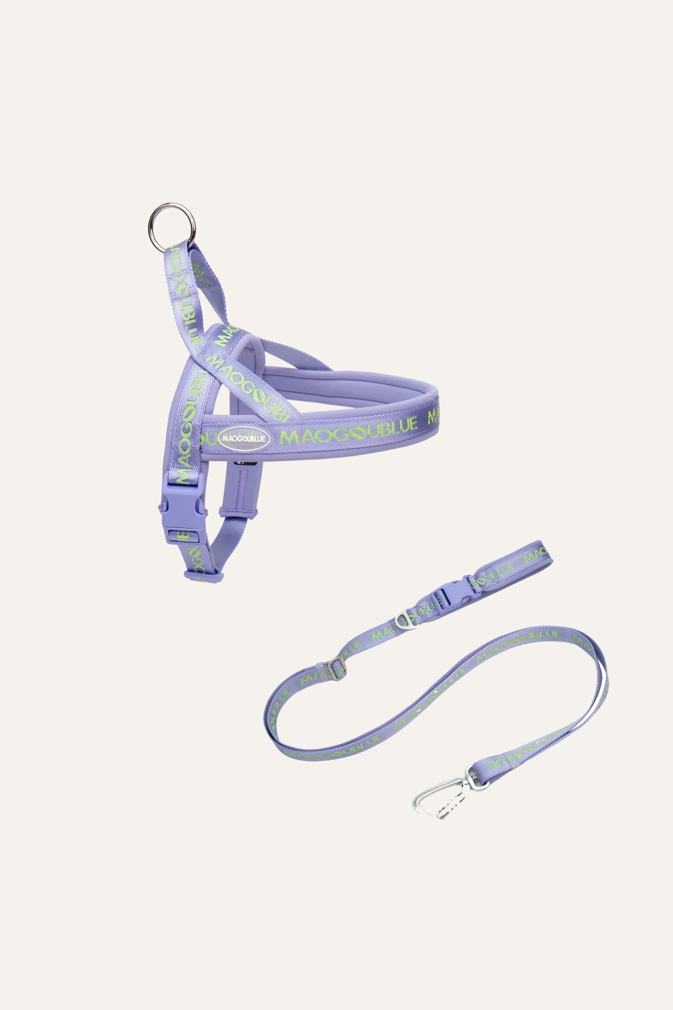 Dog Harness Set — Purple - CozyPawWalk kits